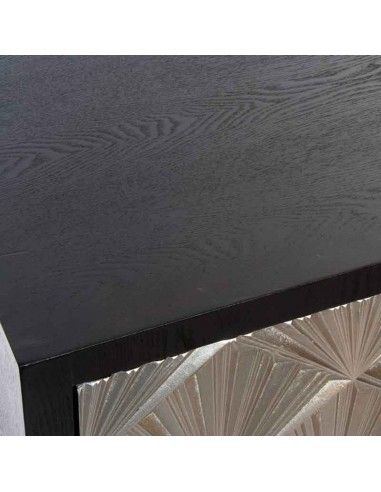 BUFFET MARRON-PLATA 81x120
