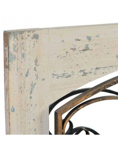 VENTANA MADERA - METAL VINTAGE 107x68