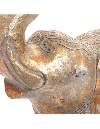 ELEFANTE DE MADERA TALLADA 33x33