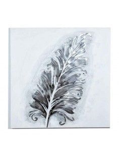 CUADRO HOJA MODERNO 100x100