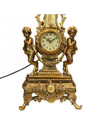 RELOJ LAMPARA DE SOBREMESA CON FIGURA NIÑOS 85X30