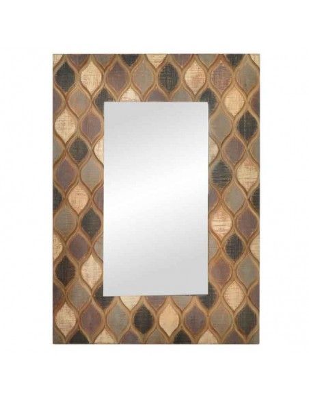 ESPEJO MADERA VERTICAL 100X70