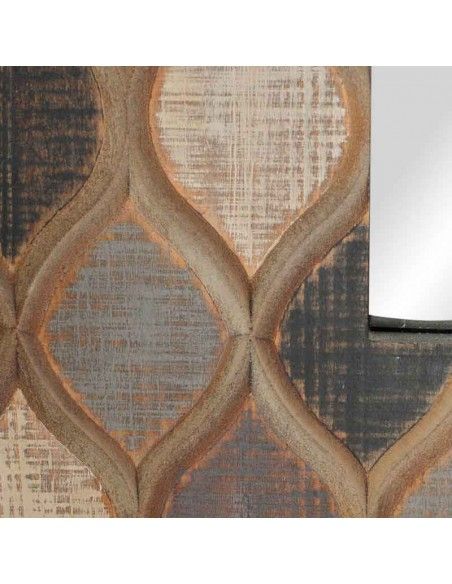 ESPEJO MADERA VERTICAL 100X70