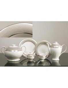 VAJILLA DE PORCELANA 83 PIEZAS MILLENIUM