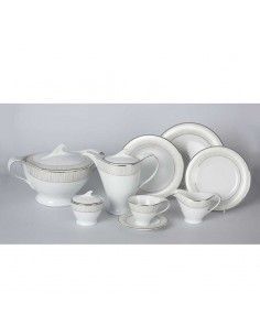 VAJILLA DE PORCELANA 83 PIEZAS