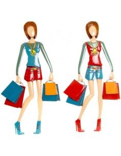 DECORATIVO PARED CHICA CON BOLSAS