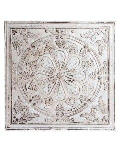 PLACA - PANEL MADERA BLANCO DECAPE  90x90