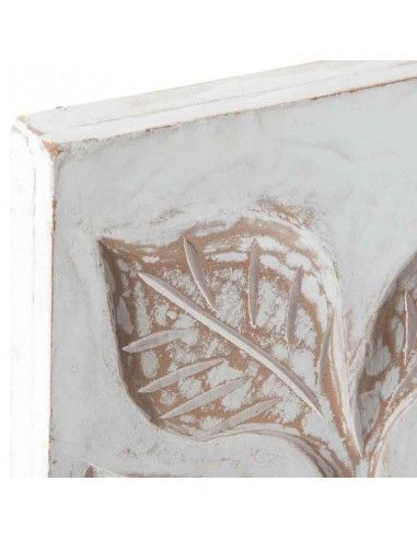 PLACA - PANEL MADERA BLANCO DECAPE 90X90