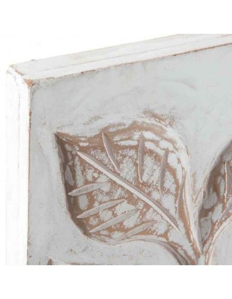 PLACA - PANEL MADERA BLANCO DECAPE 90X90