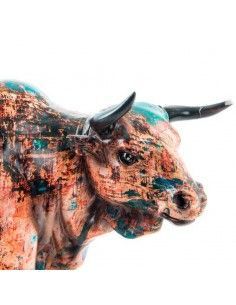 FIGURA TORO MULTICOLOR 21X32 2