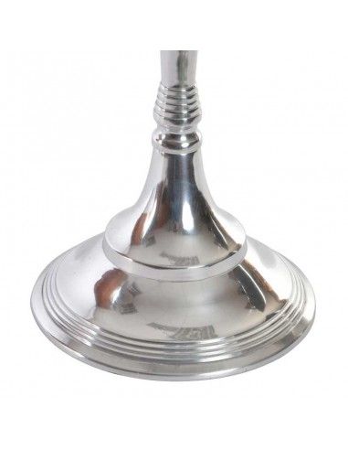 CANDELABRO ALUMINIO 5 VELAS 80x42