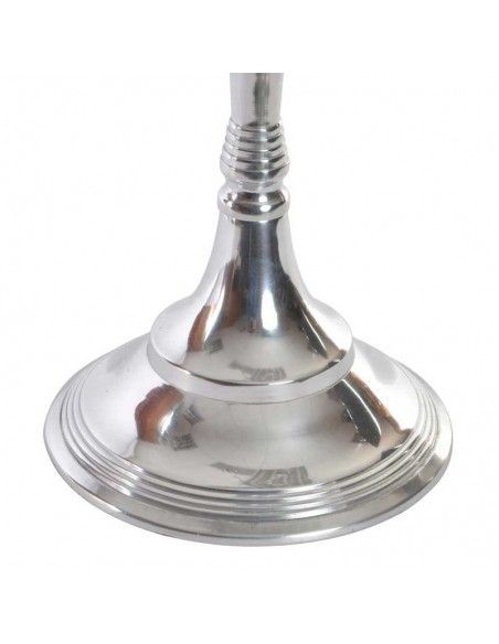 CANDELABRO ALUMINIO 5 VELAS 80x42