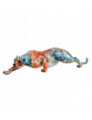 FIGURA LEOPARDO MULTICOLOR 10x37