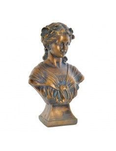 BUSTO MUJER EN FIBRA PIEDRA 42x24