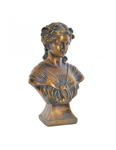 BUSTO MUJER EN FIBRA PIEDRA 42x24