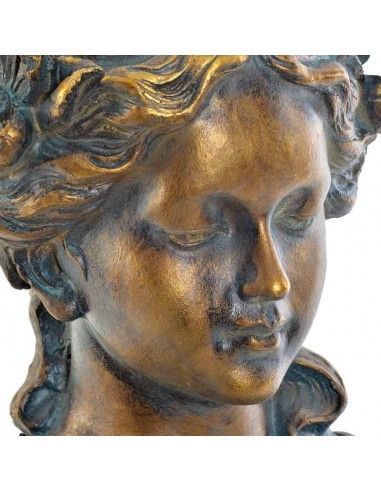 BUSTO MUJER EN FIBRA PIEDRA 42x24