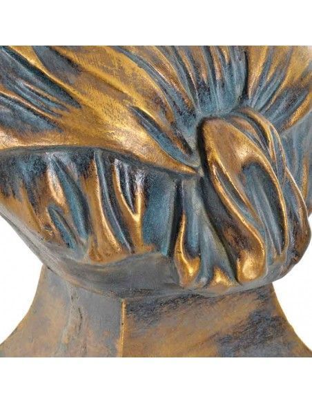 BUSTO MUJER EN FIBRA PIEDRA 42x24
