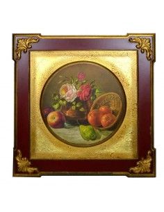 CUADRO BODEGON DE FRUTA 53x53 2