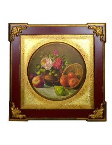 CUADRO BODEGON DE FRUTA 53x53