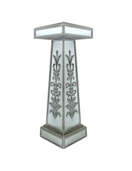COLUMNA DE MADERA - ESPEJO 81x33
