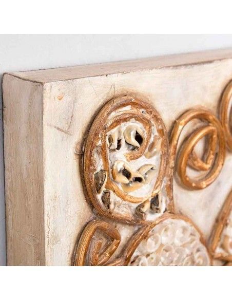 ESPEJO TALLADO GOLDEN VINTAGE 102x76