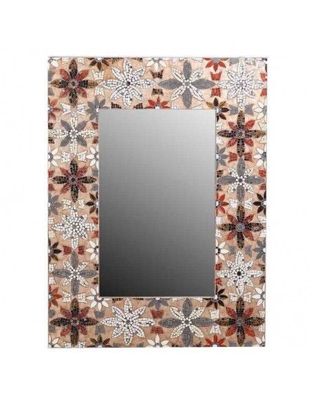 ESPEJO MOSAICO MULTICOLOR VINTAGE 102x76