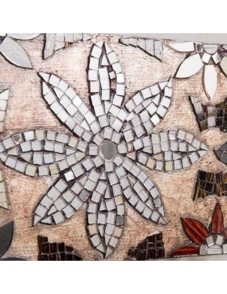 ESPEJO MOSAICO MULTICOLOR VINTAGE 102x76