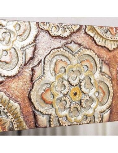 ESPEJO TALLADO GOLDEN MDF VINTAGE 122x81