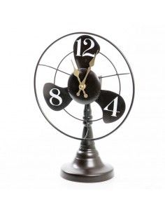 RELOJ DE SOBREMESA DE VENTILADOR 34x25