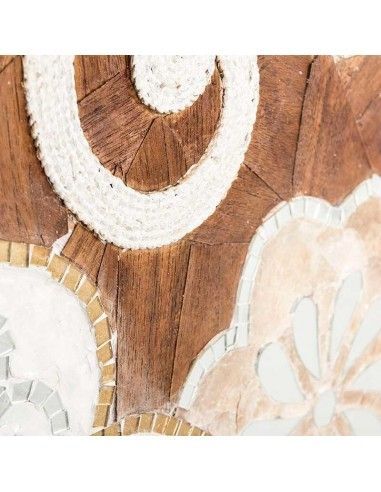 PANEL FLORAL MOSAICO CAPIZ 120x80