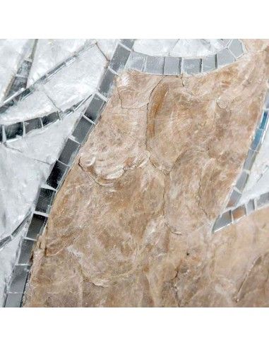 PANEL DECORATIVO HOJAS MOSAICO 122x60