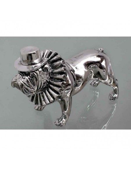 FIGURA PERRO BULLDOG CON SOMBRERO 19x30