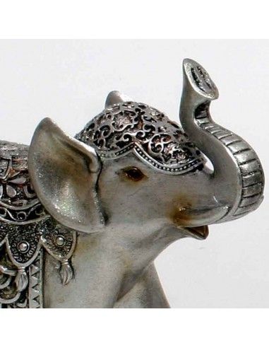 FIGURA DE ELEFANTE PLATA ENVEJ