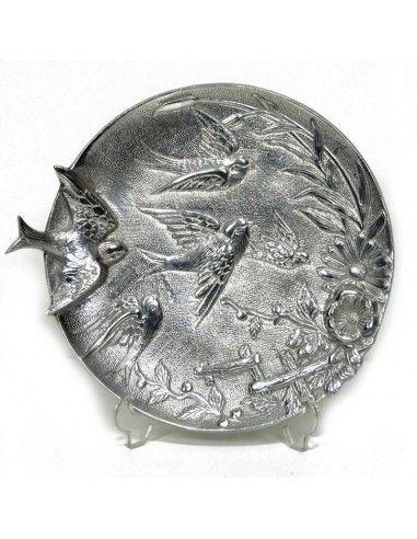 CENTRO DE MESA AVES EN RELIEVE