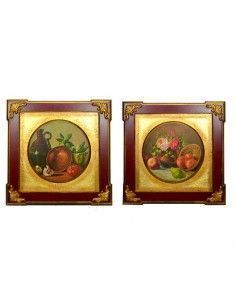 CUADRO BODEGON DE FRUTA 53x53