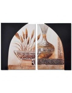 CUADRO JARRON MODERNO SET DE DOS 70x50