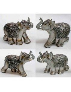 FIGURA DE ELEFANTE PLATA ENVEJ