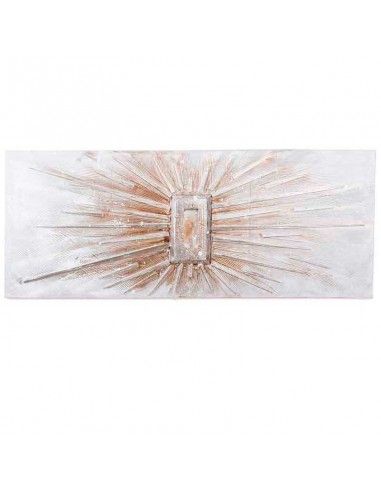CUADRO APAISADO ABSTRACTO GRIS 60x150
