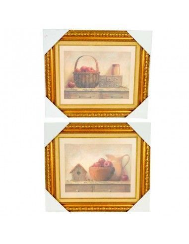 PAREJA DE CUADROS BODEGON 59x69