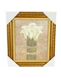 CUADRO CLASICO DE FLORES 69x58 2