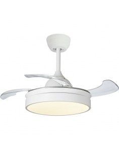 VENTILADOR DE TECHO ASPAS RETRACTILES