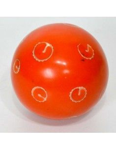 BOLA DE DECORACION NARANJA 13 cm