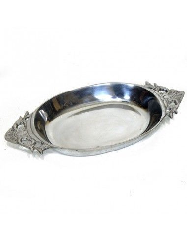 CENTRO DE MESA PLATA VINTAGE