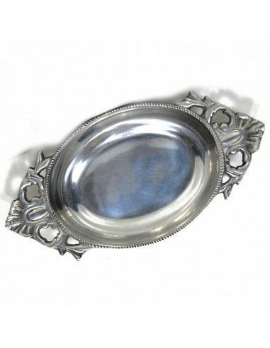 CENTRO DE MESA PLATA VINTAGE