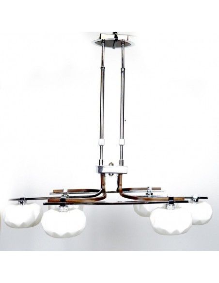 LAMPARA DE TECHO DE SEIS LUCES