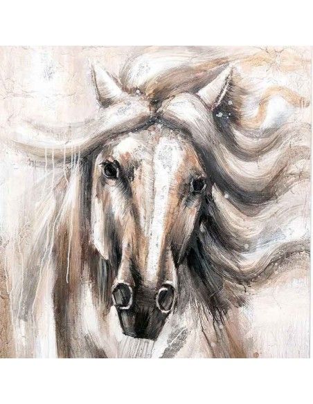 CUADRO MODERNO DE CABALLO 120x90