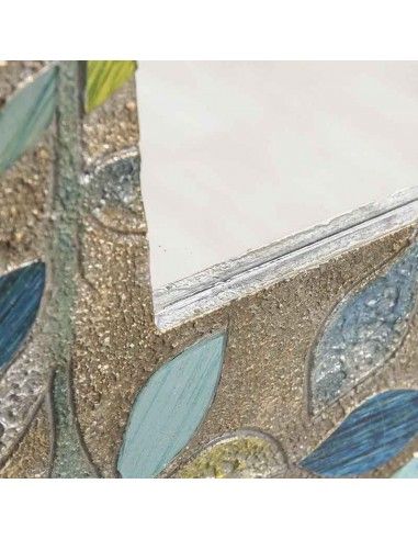 ESPEJO MDF HOJAS VINTAGE 122x81