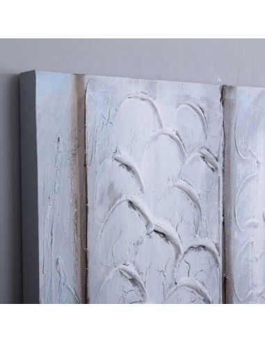 CUADRO APAISADO ABSTRACTO GRIS 60x150