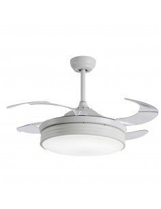 VENTILADOR DE TECHO ASPAS RETRACTILES BOMBAY