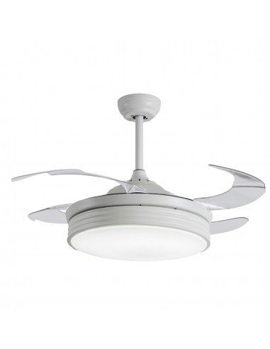 VENTILADOR DE TECHO ASPAS RETRACTILES BOMBAY